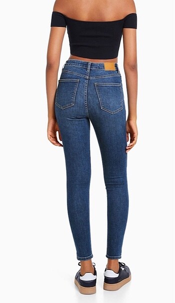 36 Beden Bershka yüksek bel skinny jeans