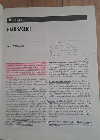 Beden Halk Sağlığı Hemşireliği Kitabı 3. Baskı