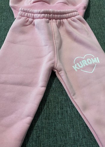 Pembe Kuromi Baskılı Kız Eşofman Takımı - Görsel 3