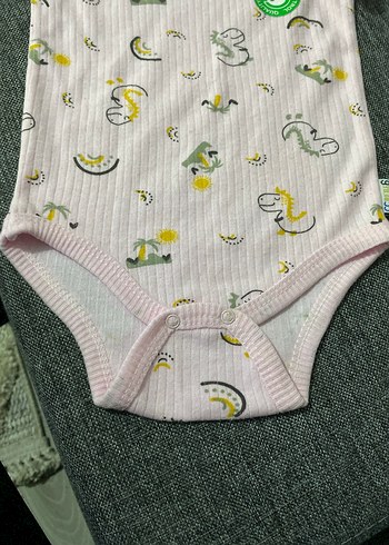 Kız Bebek Kolsuz Örme Tulum - Görsel 3