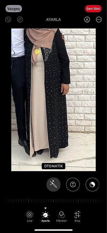 abaya ikili takım