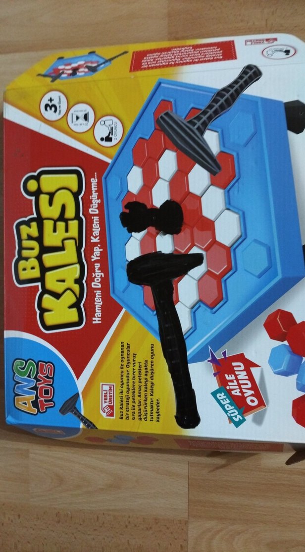 Mavi Eğitici Oyuncak ve Çekiç Seti - Görsel 3