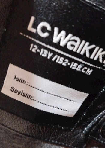 Erkek çocuk Siyah Deri Biker Ceket - Görsel 2