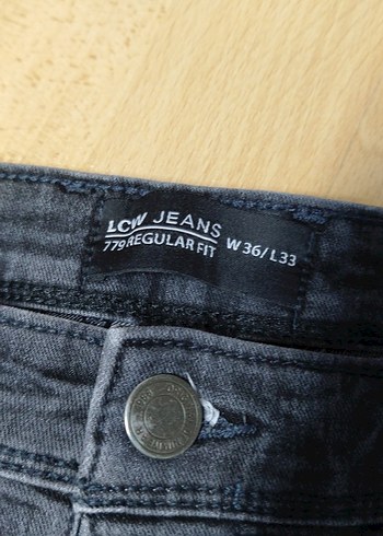 Gri Erkek Denim Pantolon Normal Boy - Görsel 2