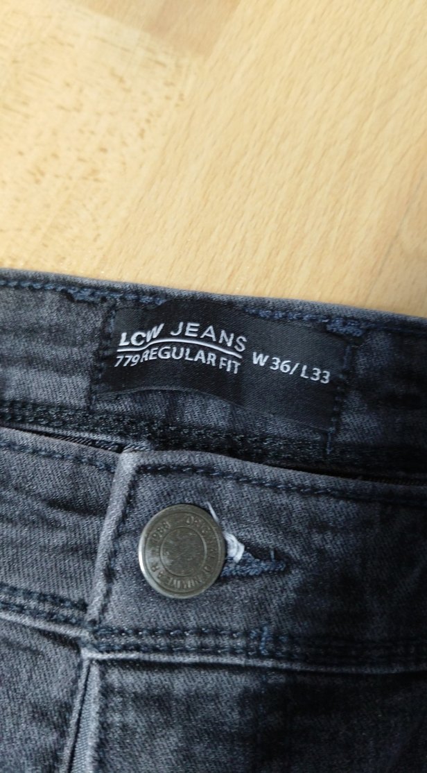 Gri Erkek Denim Pantolon Normal Boy - Görsel 2