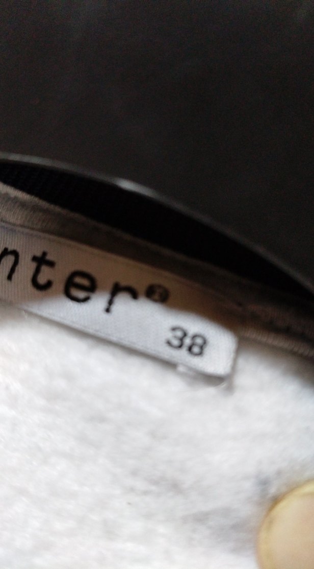 Düğmeli Gri Kadın kolej Ceket - Görsel 2