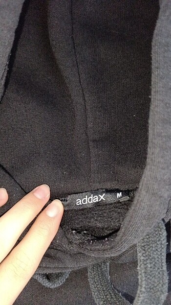 m Beden siyah Renk siyah oversize sweatshirt addax