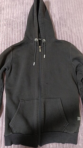 Diğer siyah oversize hırka