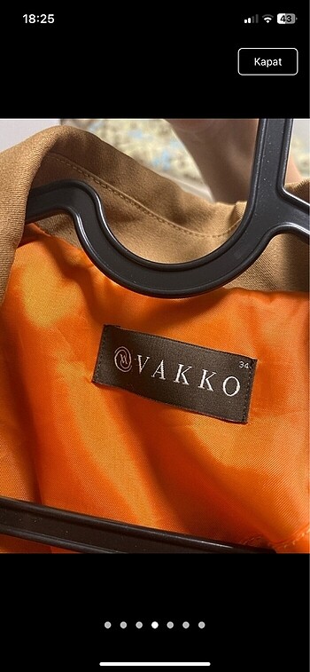 Vakko Vakko blazer