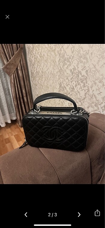 Chanel Chanel siyah şık kol çantası