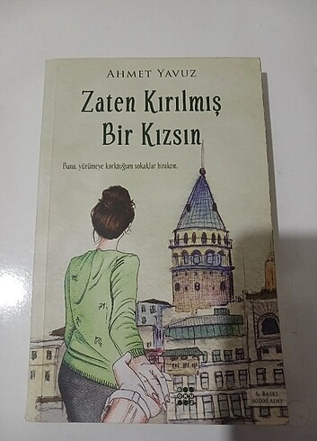 Zaten kırılmış bir kızsın kitap