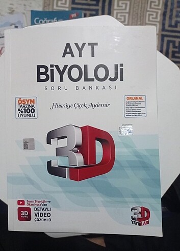 3D AYT BİYOLOJİ 