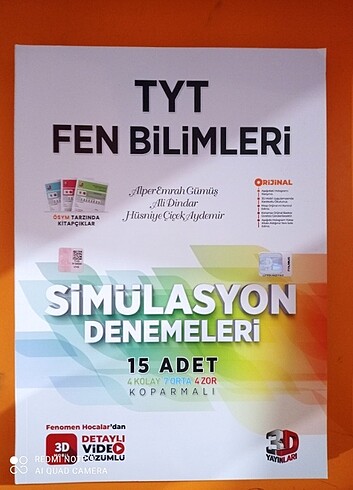 SIFIR 3D TYT FEN DENEMELERİ 2025