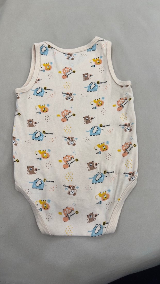 Erkek Bebek Kolsuz Body - Görsel 2