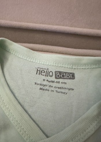 Yeşil Erkek Bebek Kısa Kollu Body - Görsel 5