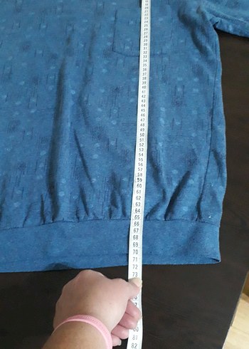 Erkek Mavi Rahat Kesim Pijama Takımı - Görsel 8