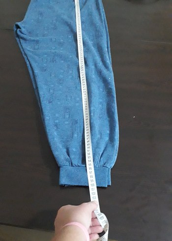 Erkek Mavi Rahat Kesim Pijama Takımı - Görsel 3