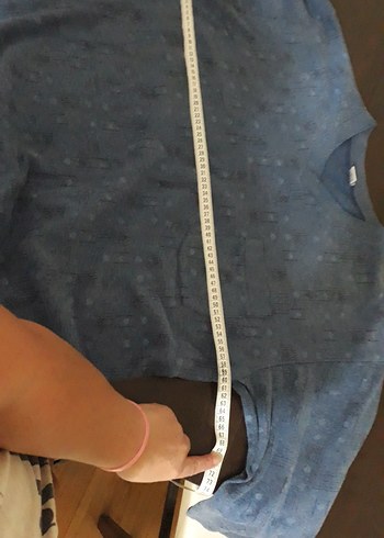 Erkek Mavi Rahat Kesim Pijama Takımı - Görsel 7