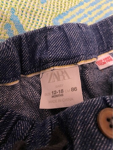 Zara Zara yumusak pantolon