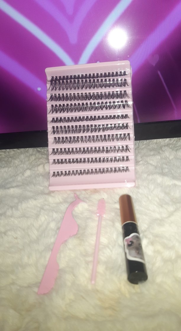 uzun süre kalıcı takma kirpik seti tint  hediyeli - Görsel 2