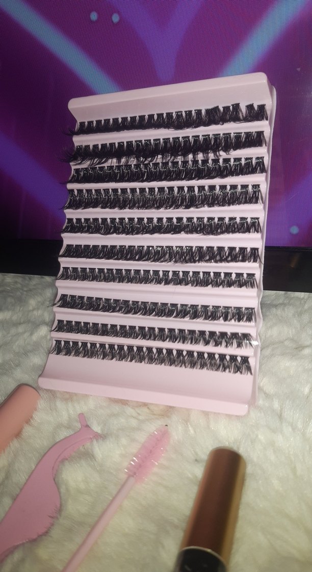 uzun süre kalıcı takma kirpik seti tint  hediyeli - Görsel 2