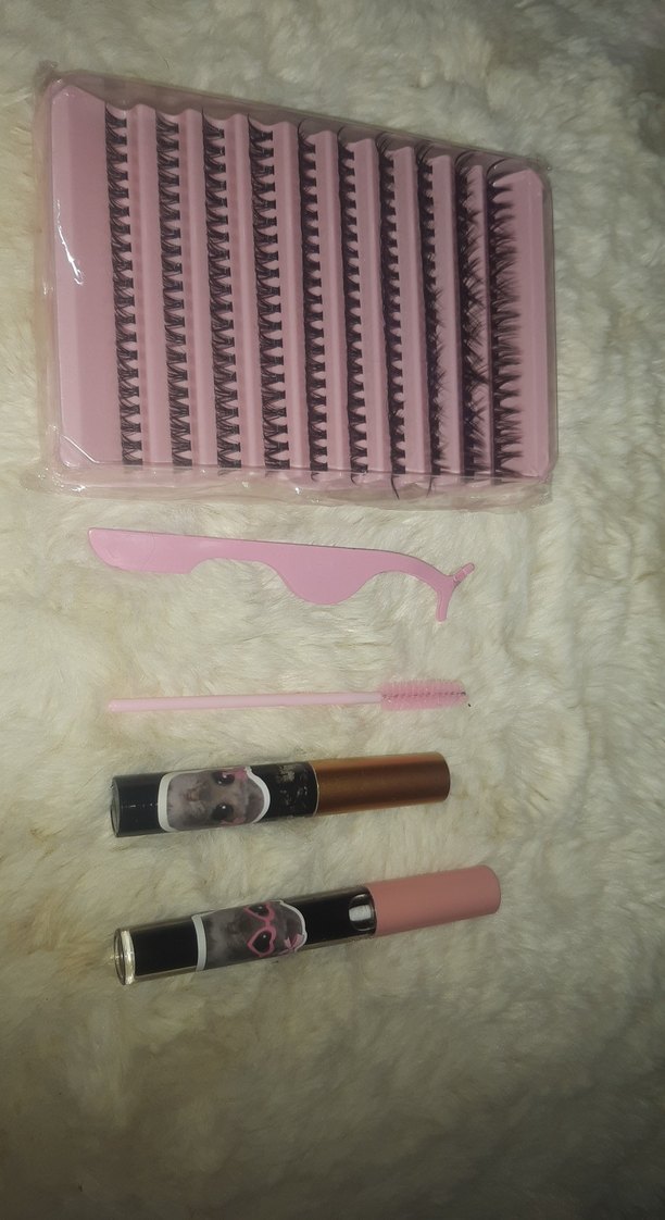 uzun süre kalıcı takma kirpik seti tint  hediyeli - Görsel 5