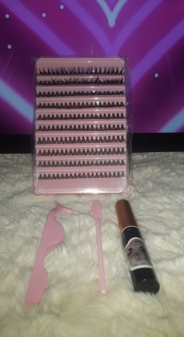 uzun süre kalıcı takma kirpik seti tint  hediyeli - Görsel 3