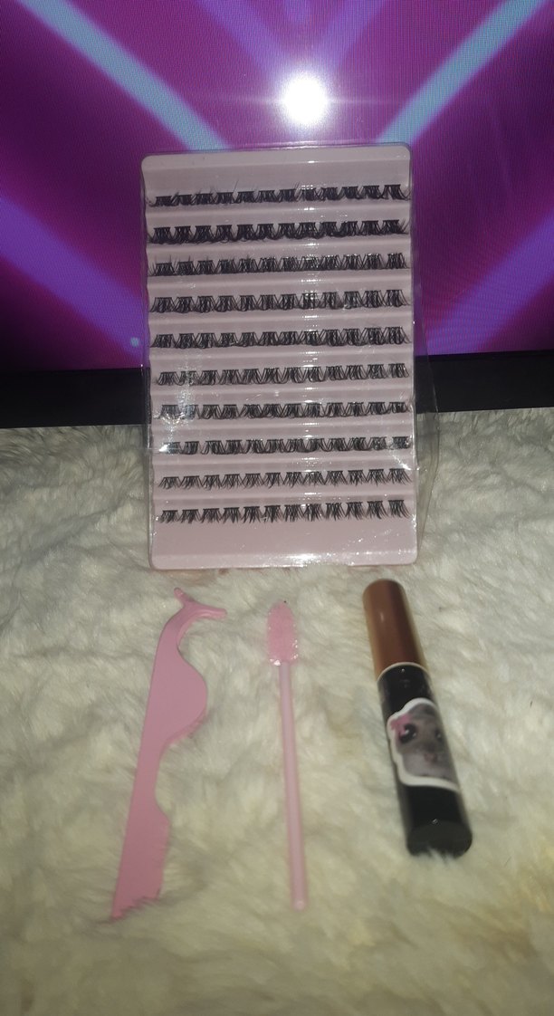 uzun süre kalıcı takma kirpik seti tint  hediyeli - Görsel 4