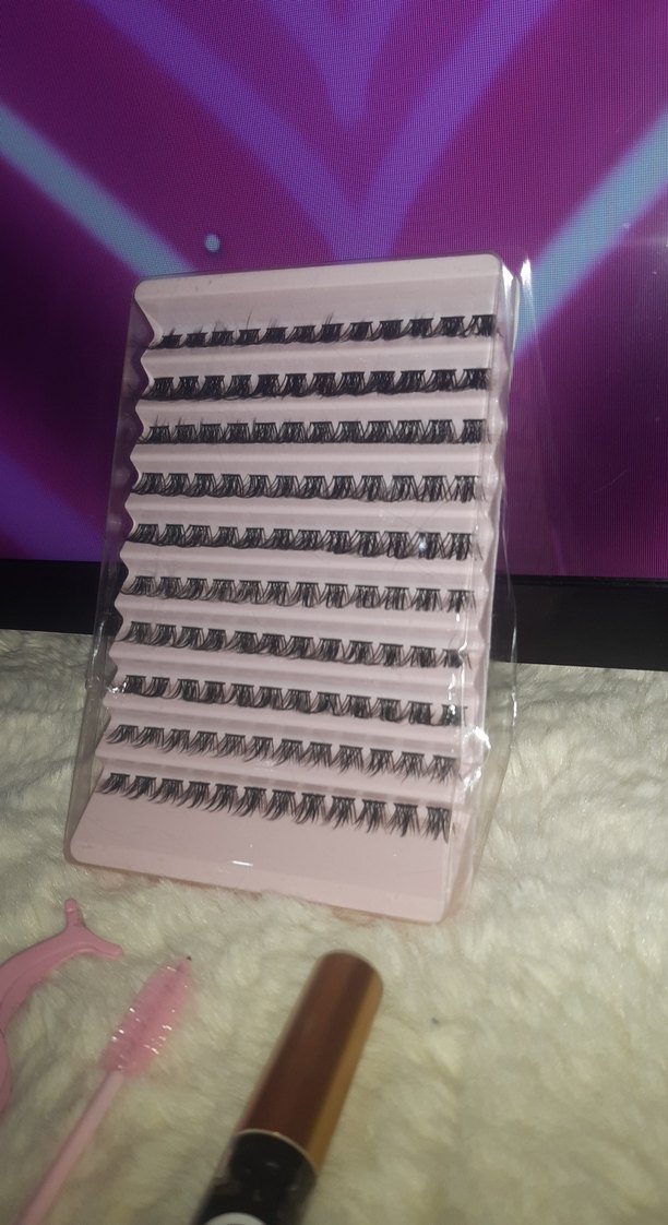 uzun süre kalıcı takma kirpik seti tint  hediyeli - Görsel 2