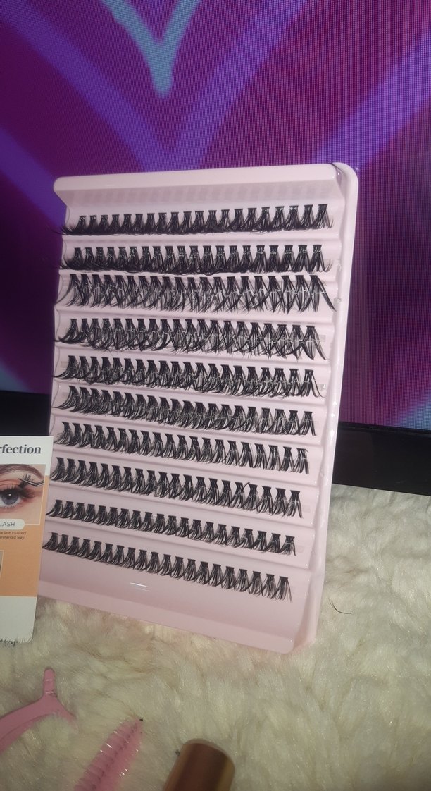 uzun süre kalıcı takma kirpik seti tint  hediyeli - Görsel 3