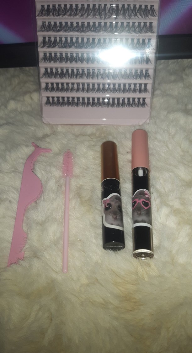 uzun süre kalıcı takma kirpik seti tint  hediyeli - Görsel 4