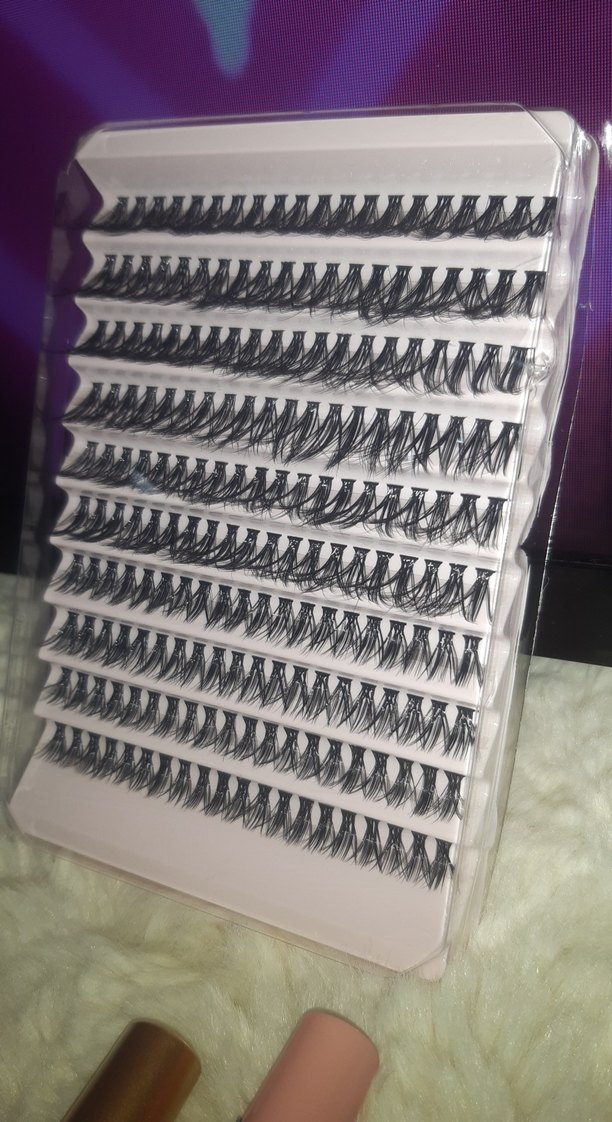 uzun süre kalıcı takma kirpik seti tint  hediyeli - Görsel 2