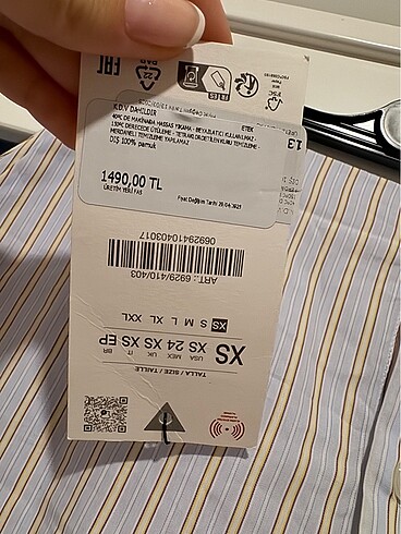 Zara Zara gömlek etek