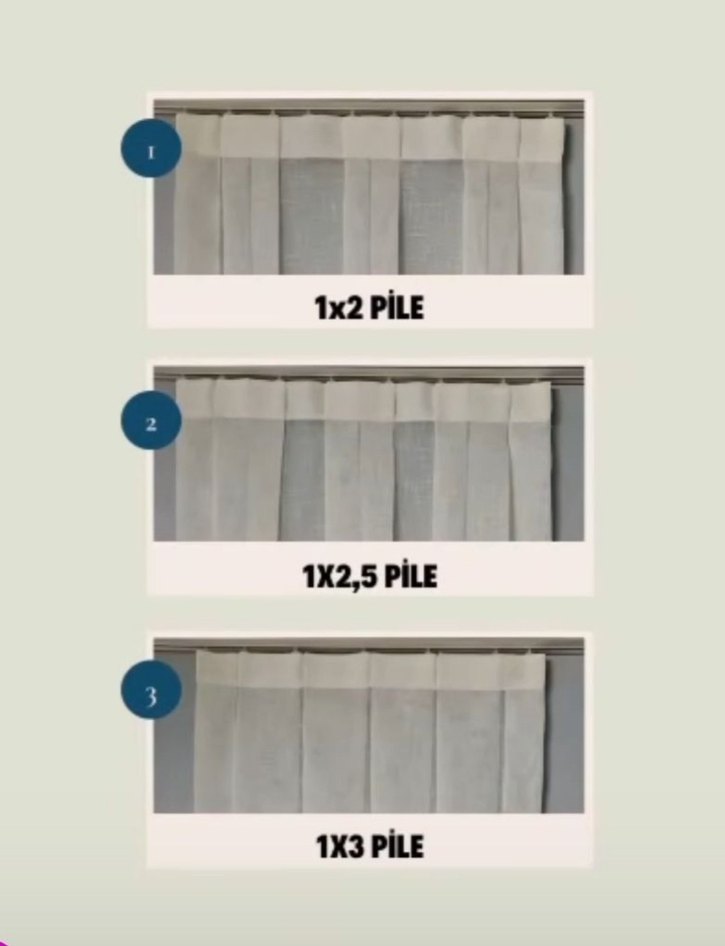 BRİLLANT KETEN MİRA TÜL PERDE YENİ TREND - Görsel 5