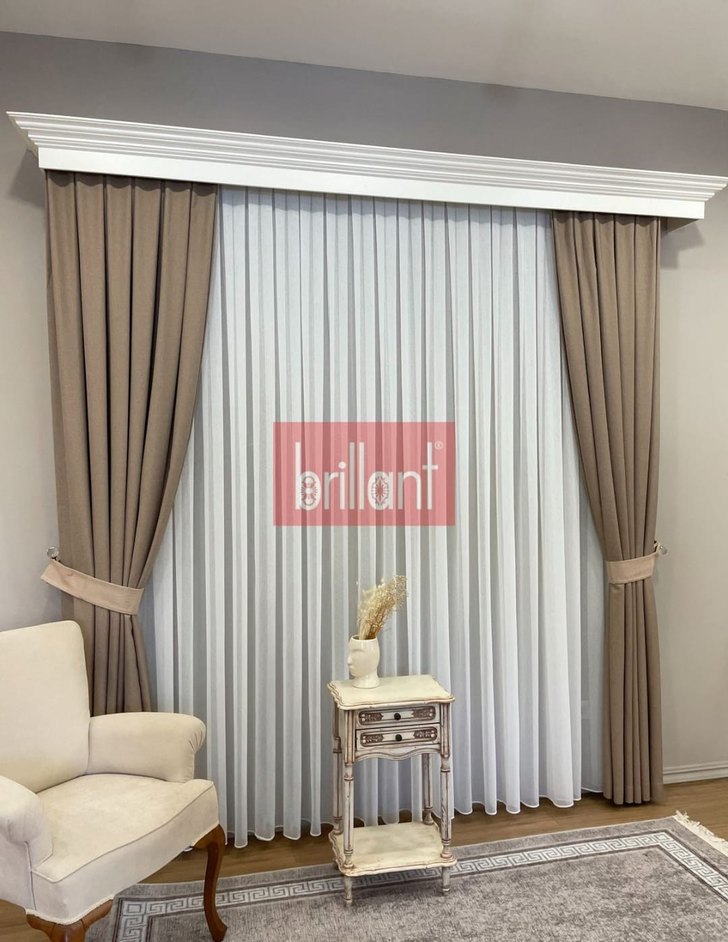 BRİLLANT KETEN BAMBU TÜL YENİ TREND - Görsel 3