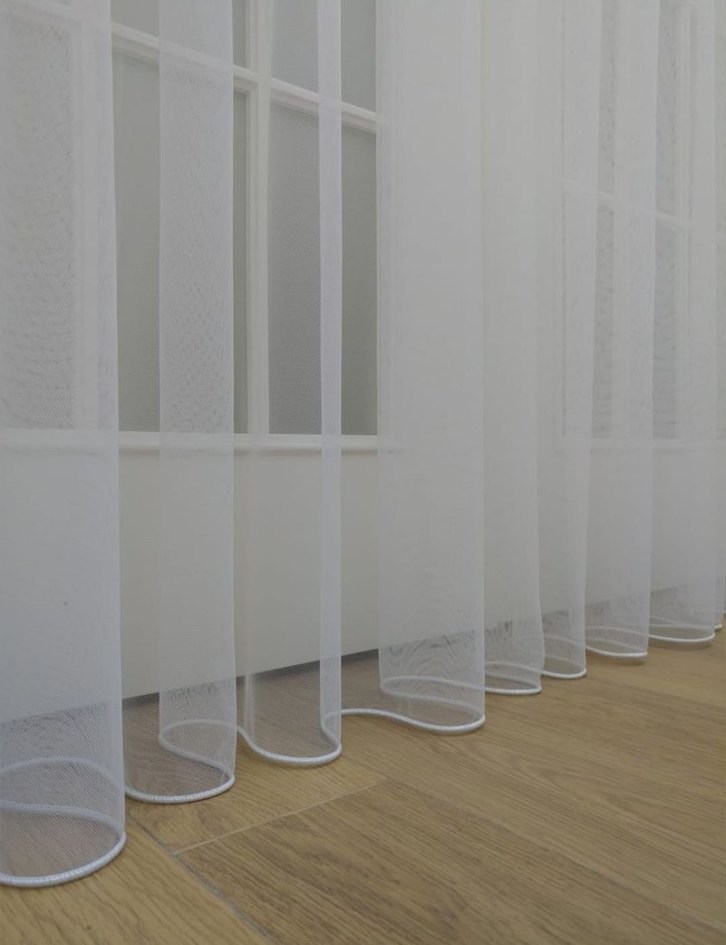 Beyaz Modern Orjinal Tül Perde - Görsel 2