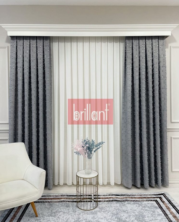 BİRİLLANT  BOHEM FON PERDE - Görsel 3