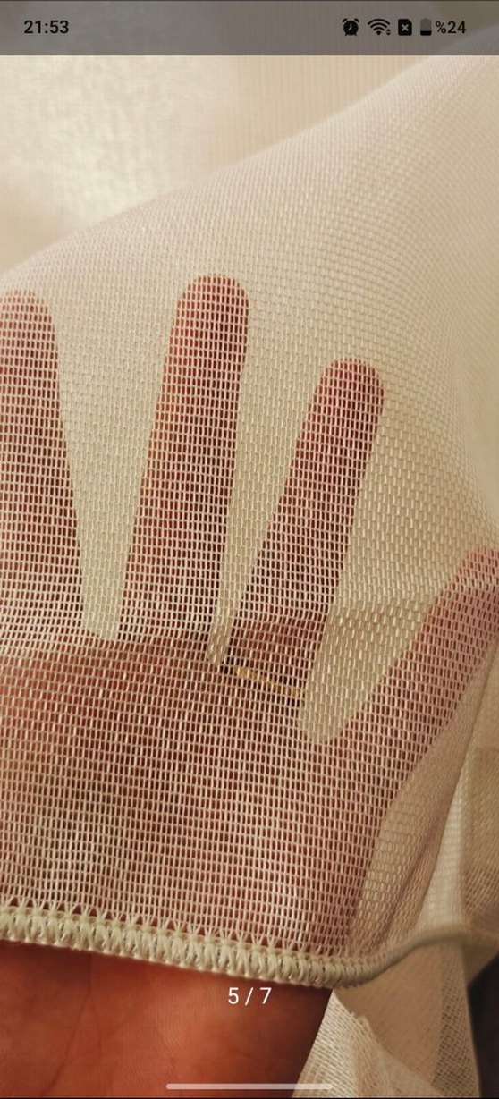 ZIRH GÖRÜNÜMLÜ FİLE TÜL - Görsel 4