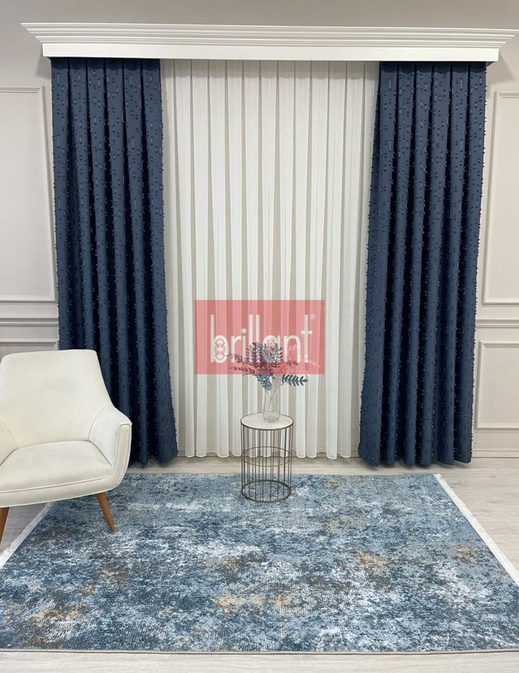 BRİLLANT BOHEM FON PERDE - Görsel 4