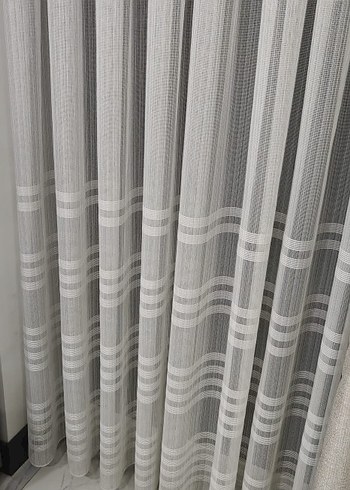 LÜKS BANTLI TÜL PERDE YENİ TREND  - Görsel 3