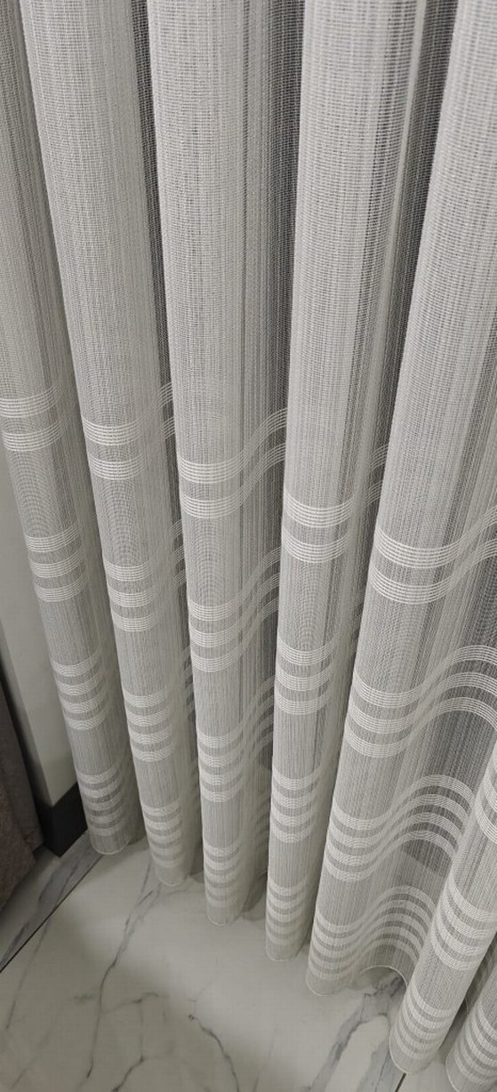 LÜKS BANTLI TÜL PERDE YENİ TREND  - Görsel 2