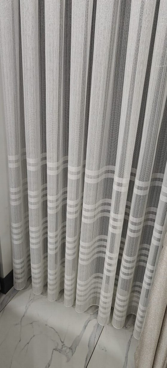 LÜKS BANTLI TÜL PERDE YENİ TREND  - Görsel 3