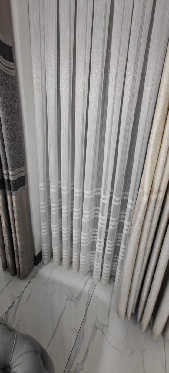 LÜKS BANTLI TÜL PERDE YENİ TREND  - Görsel 4