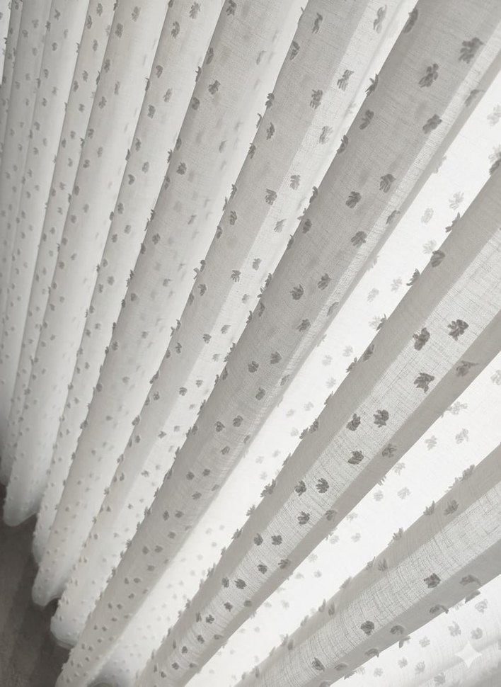 Bohem Bonponlu Tül perde - Görsel 2