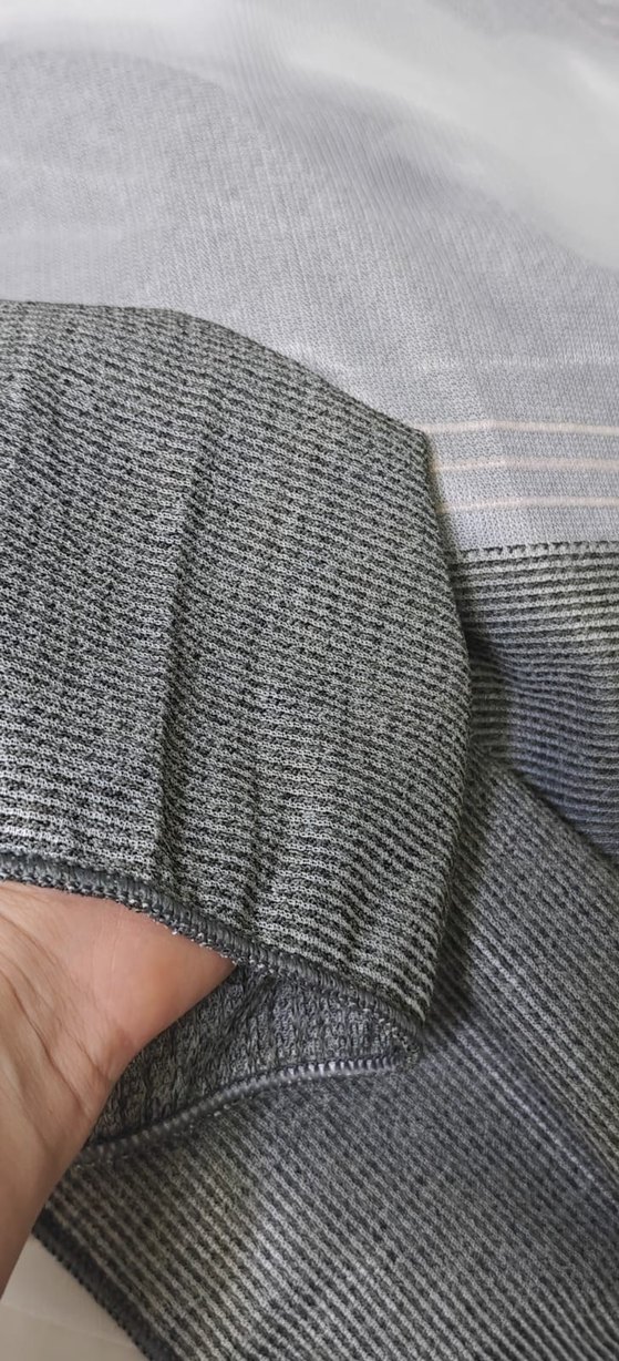 BRİLLANT MELİSA ORMAN YEŞİLİ BANTLI TÜL PERDE - Görsel 3