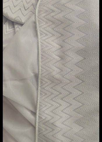 BİRİLLANT ZETA SERİSİ ÇİĞ BEYAZ TÜL PERDE - Görsel 5