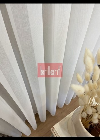 BİRİLLANT LÜKS BAMBU TÜL PERDE - Görsel 2