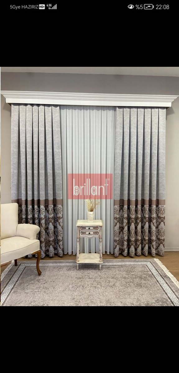 BİRİLLANT LÜKS BAMBU TÜL PERDE - Görsel 3