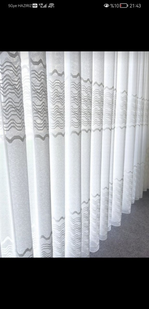 BİRİLLANT EMMA SERİSİ TÜL PERDE - Görsel 4