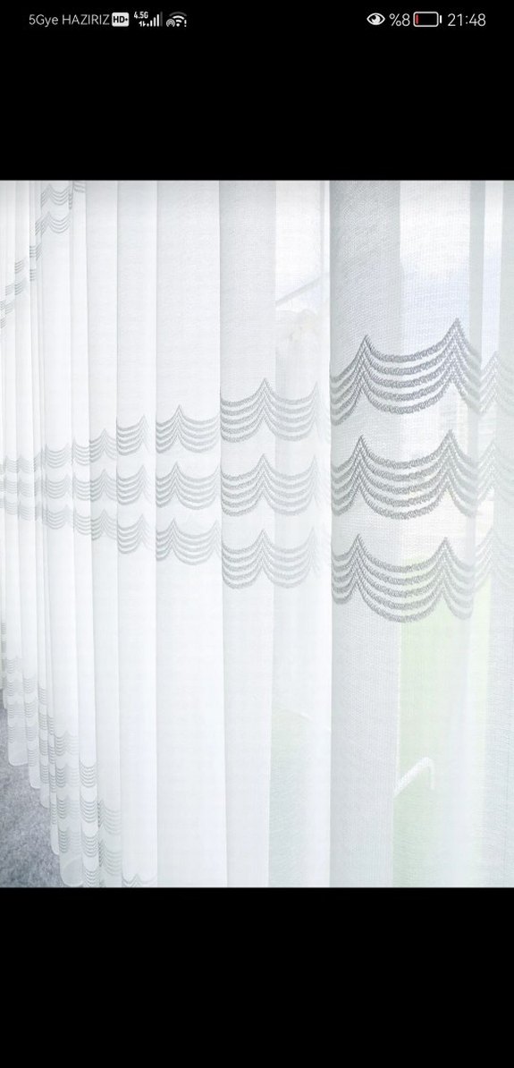 BİRİLLANT YENİ SERİ ARA GEÇİŞLİ TÜL PERDE - Görsel 3